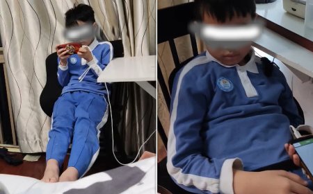 Isang 11-anyos na batang lalaki ang pinilit ng kanyang ama na maglaro ng mobile games sa loob ng 17 oras nang hindi natutulog.